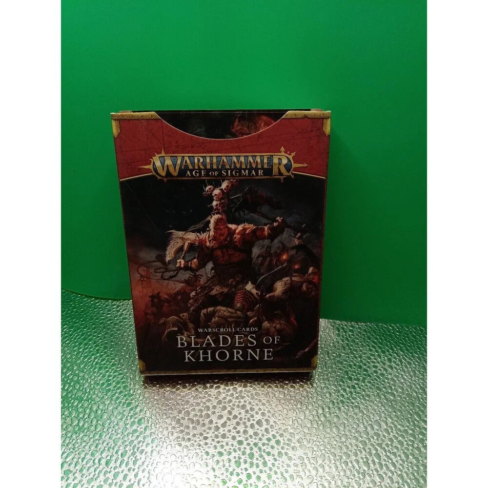 BLADES OF KHORNE Warscroll Cards 3rd Edition Age of Sigmar - Games Workshop